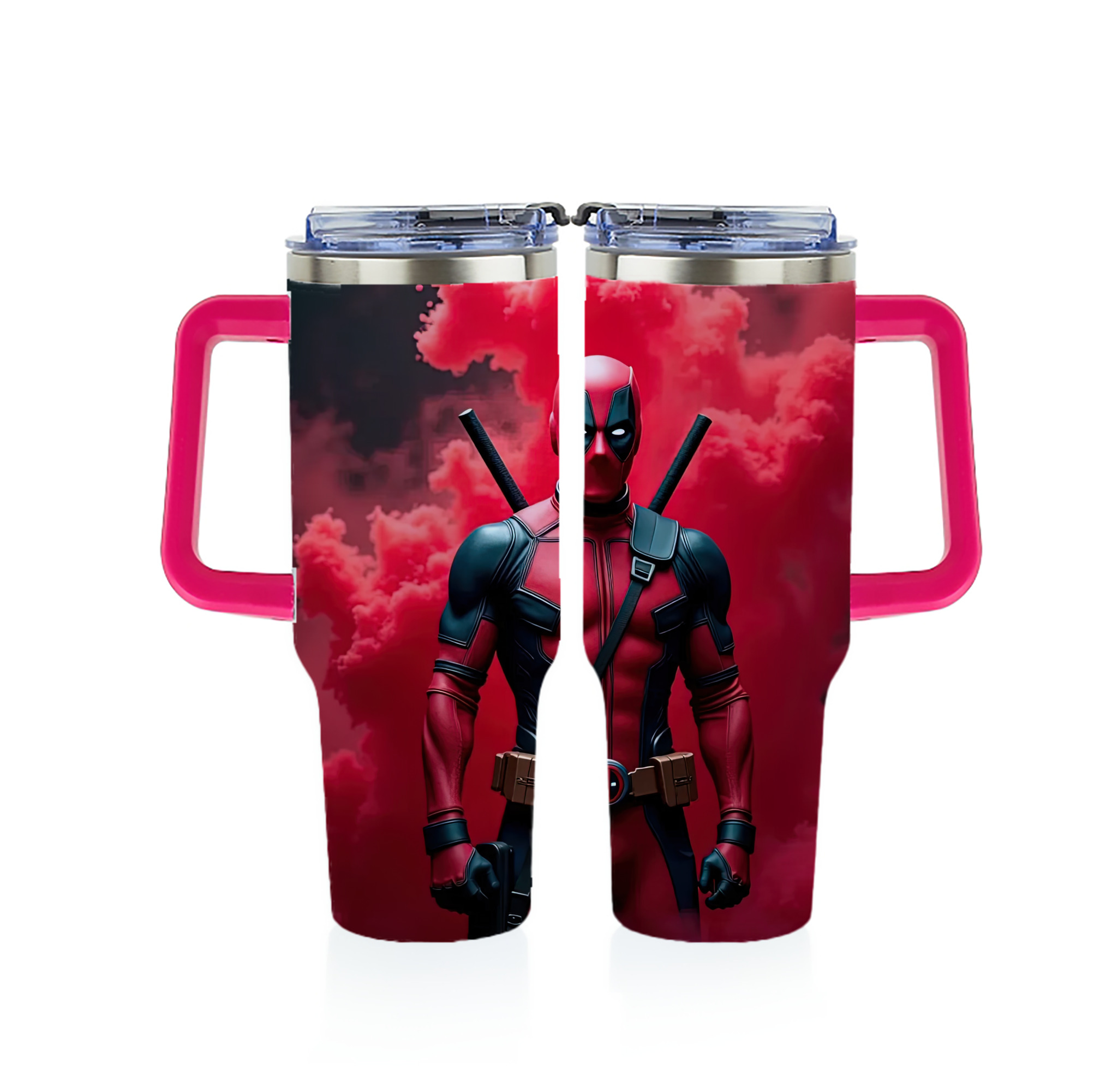 （画像用） Deadpool デッドプール 1200ｍLフルプリント車用タンブラー